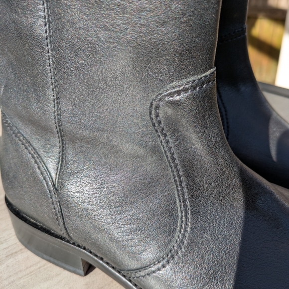 Cole Haan Mens Nike Air Black Mid-Calf Boots 8 - Picture 14 of 14